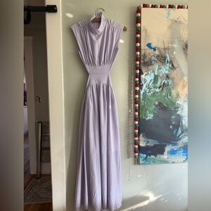 Commense Light Purple Maxi Dress